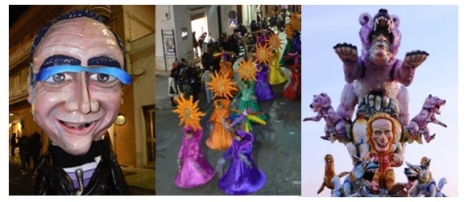 I vincitori del 56° Carnevale Massafrese "Conti..amo su di voi", "L'arcobaleno dopo la neve", "Italia Polare"